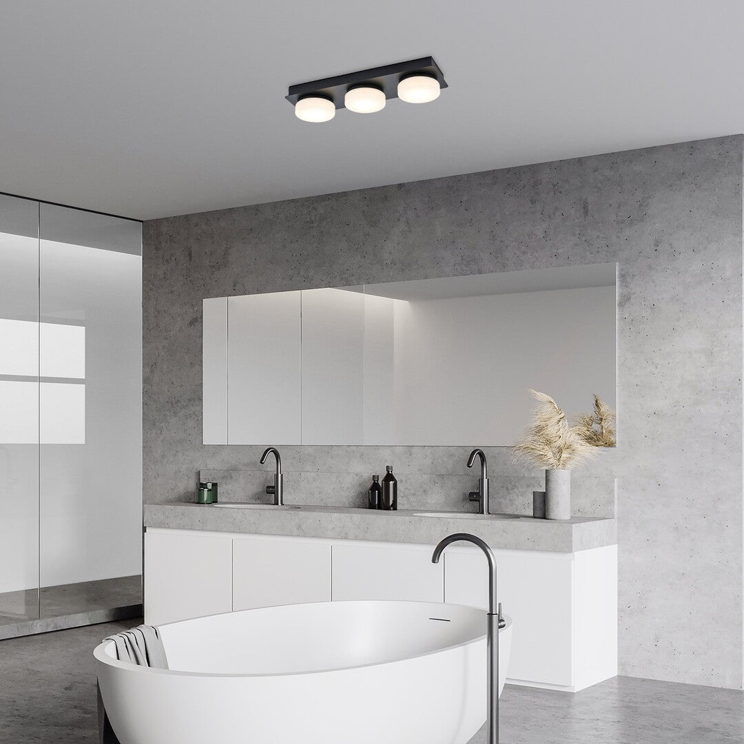 Plafoniera baie Rabalux Attichus Mat Black 75003