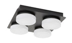 Plafoniera baie Rabalux Attichus Mat Black 75004