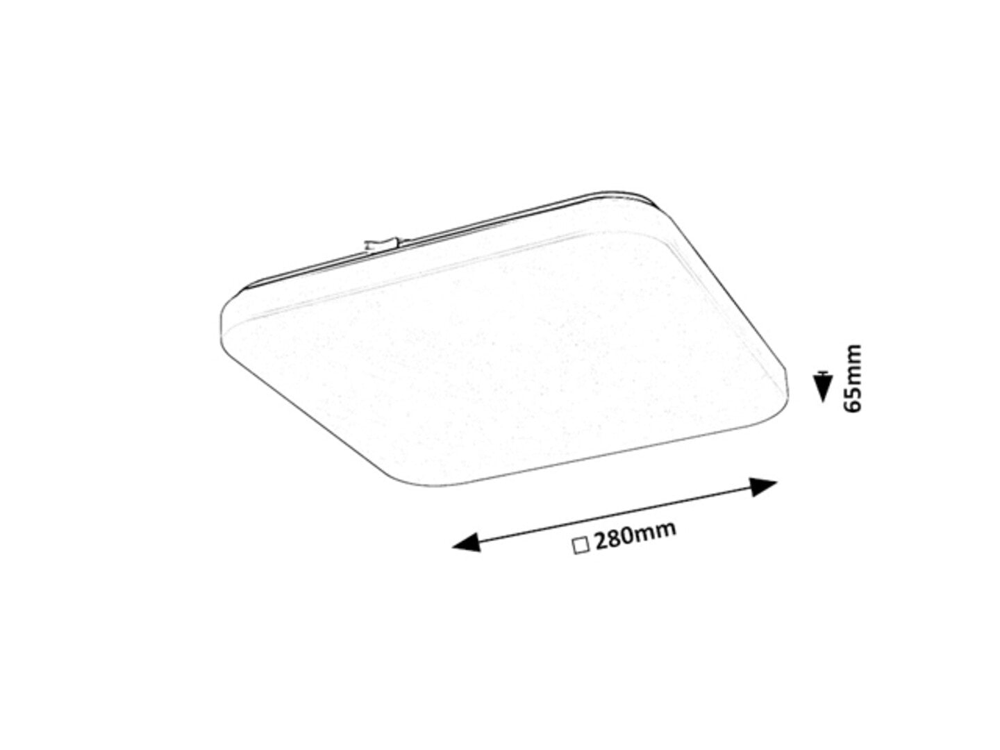 Plafoniera cu senzor Rabalux Vendel White 75013