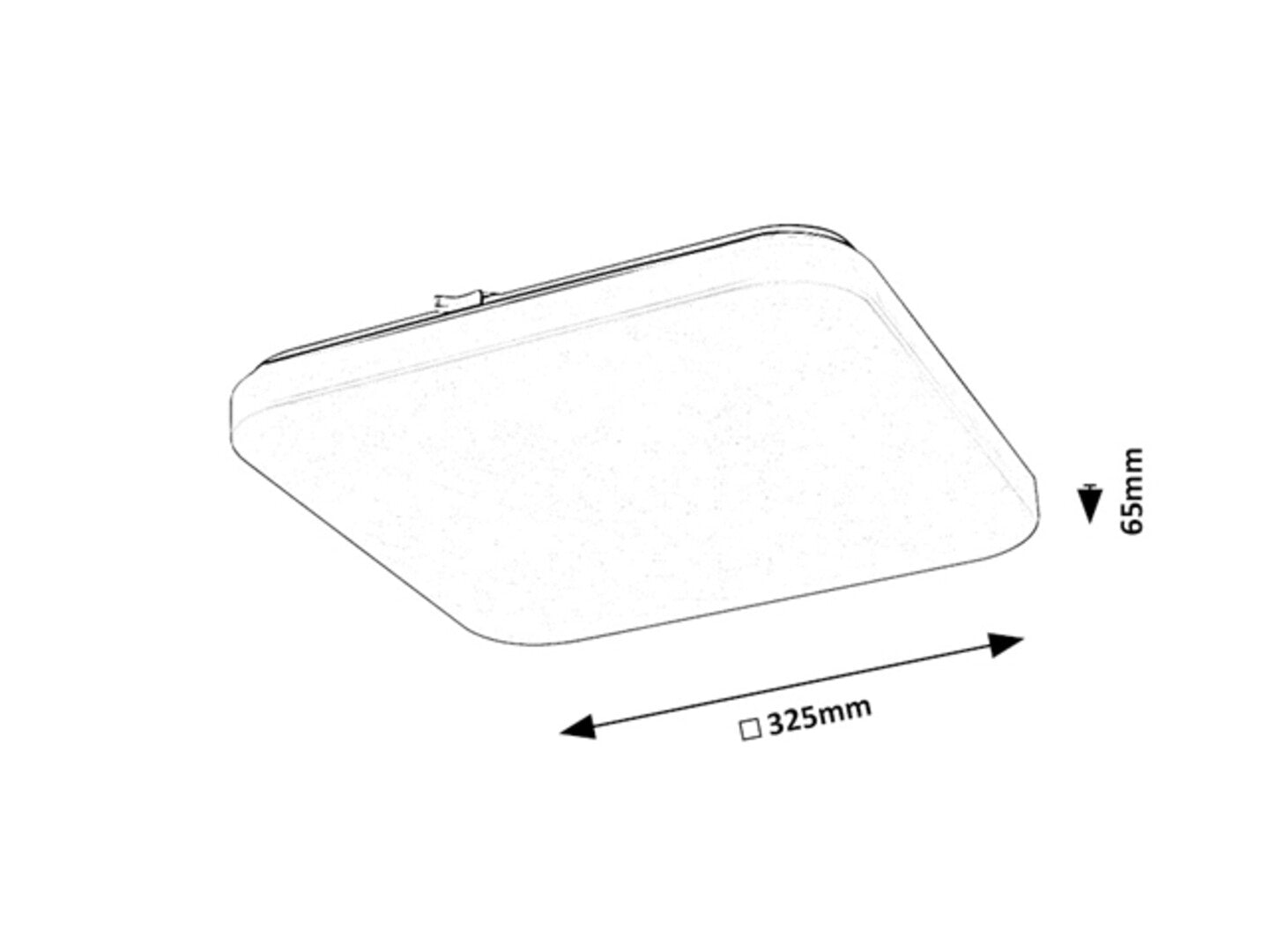 Plafoniera cu senzor Rabalux Vendel White 75014