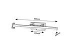 Aplica baie Rabalux Turgon Chrome 75016