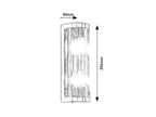 Aplica baie Rabalux Sybil Chrome 75035