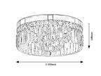 Plafoniera baie Rabalux Sybil Chrome 75036