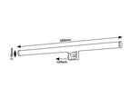 Aplica baie Rabalux Nour Chrome 75038