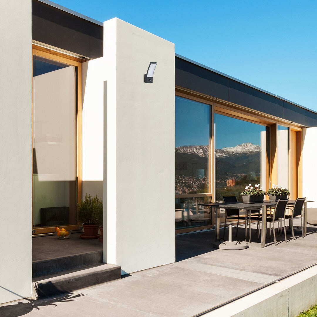 Aplica exterior cu senzor Rabalux Palanga Anthracite 7505