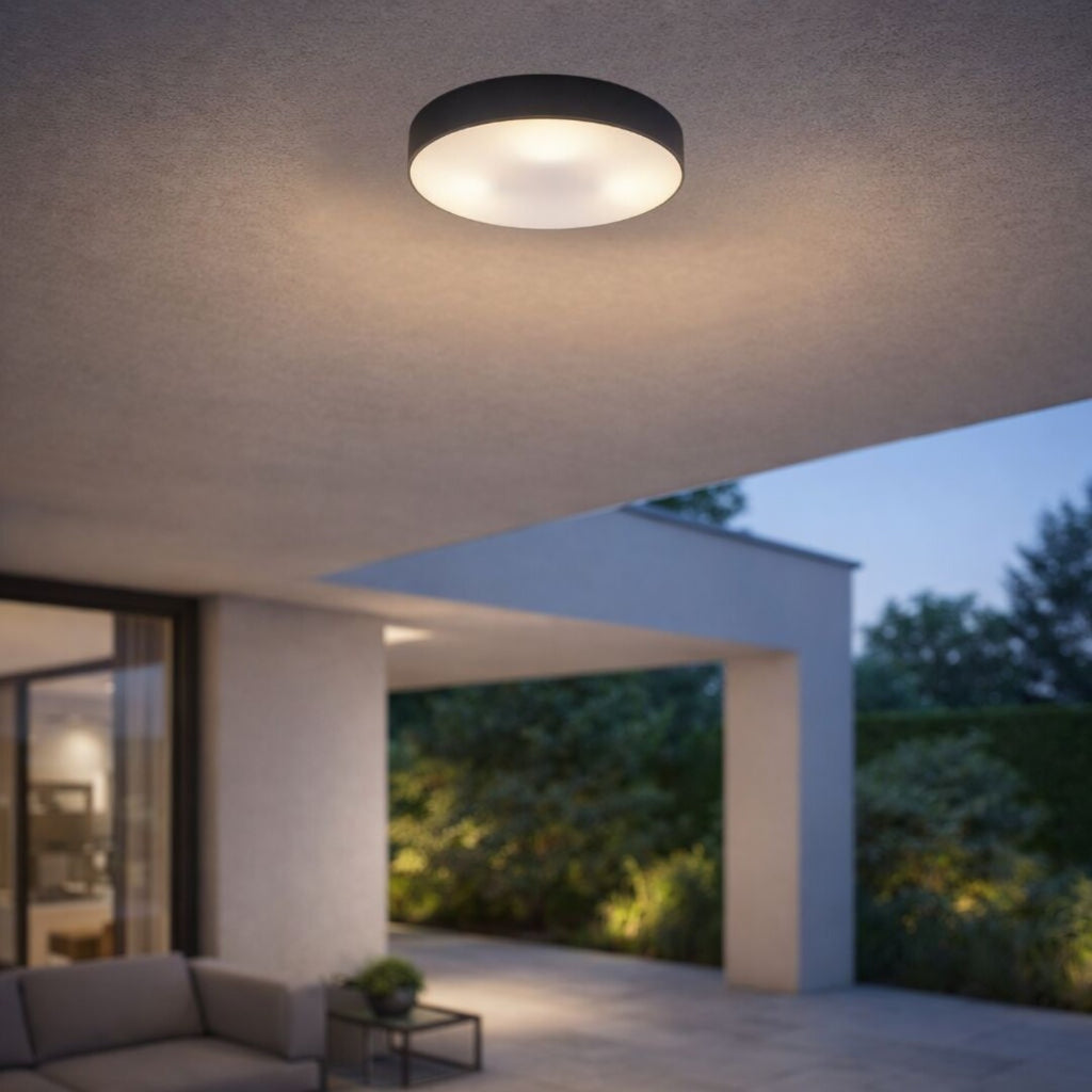 Plafoniera exterior Rabalux Dolen Black 75065