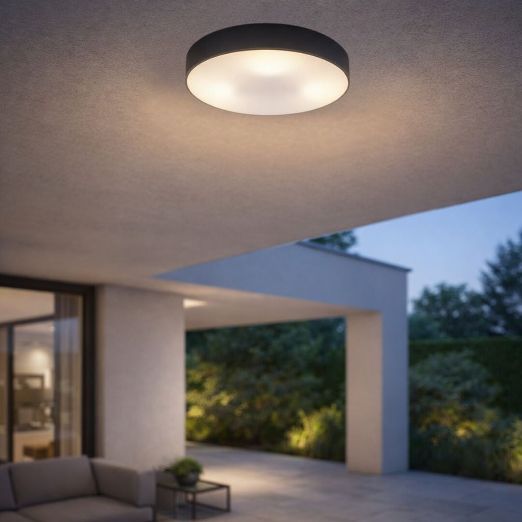 Plafoniera exterior Rabalux Dolen Black 75066