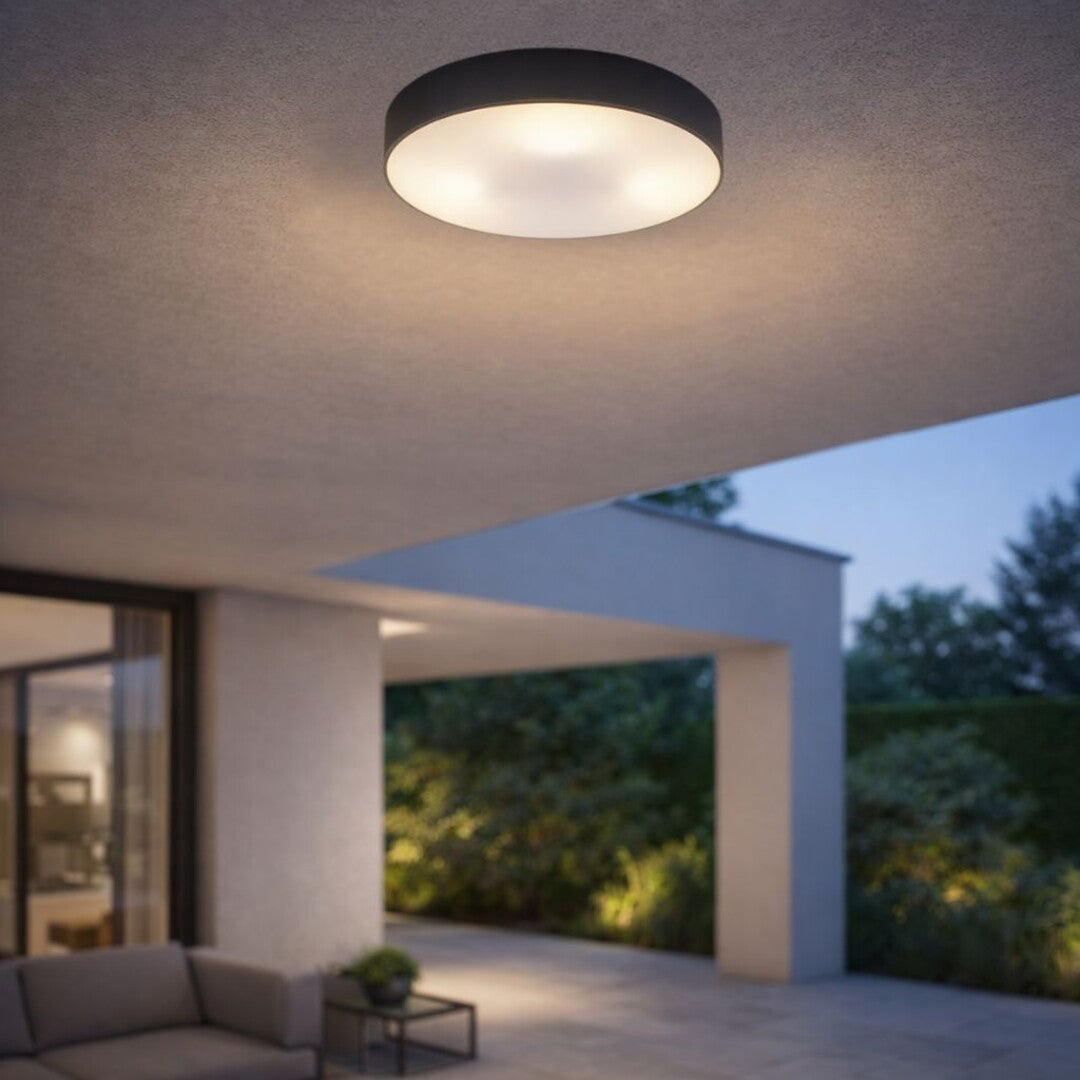 Plafoniera exterior Rabalux Dolen Black 75066