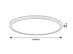 Plafoniera baie Rabalux Lautrec Wood 75085