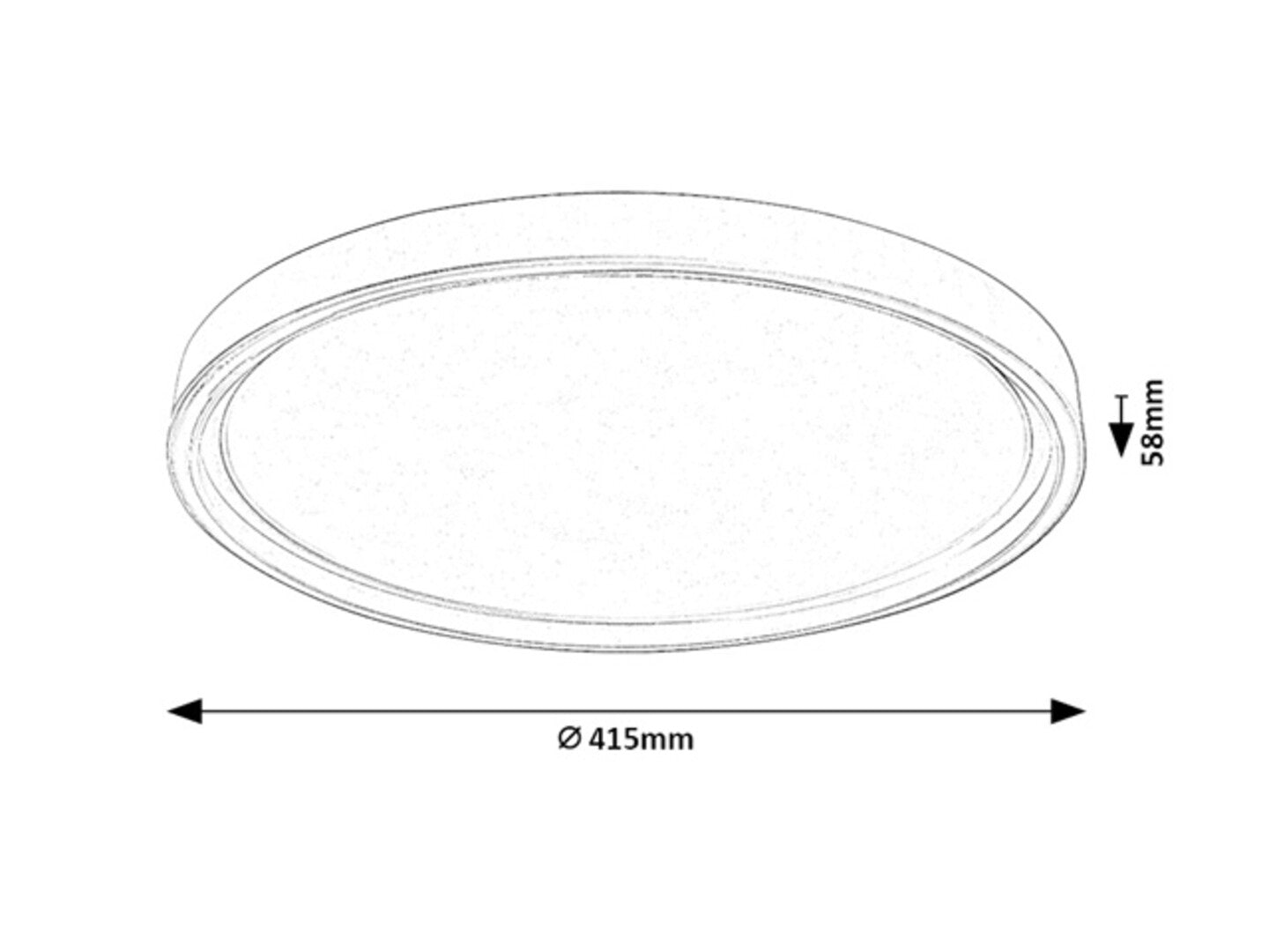 Plafoniera Rabalux Zerina White 75086