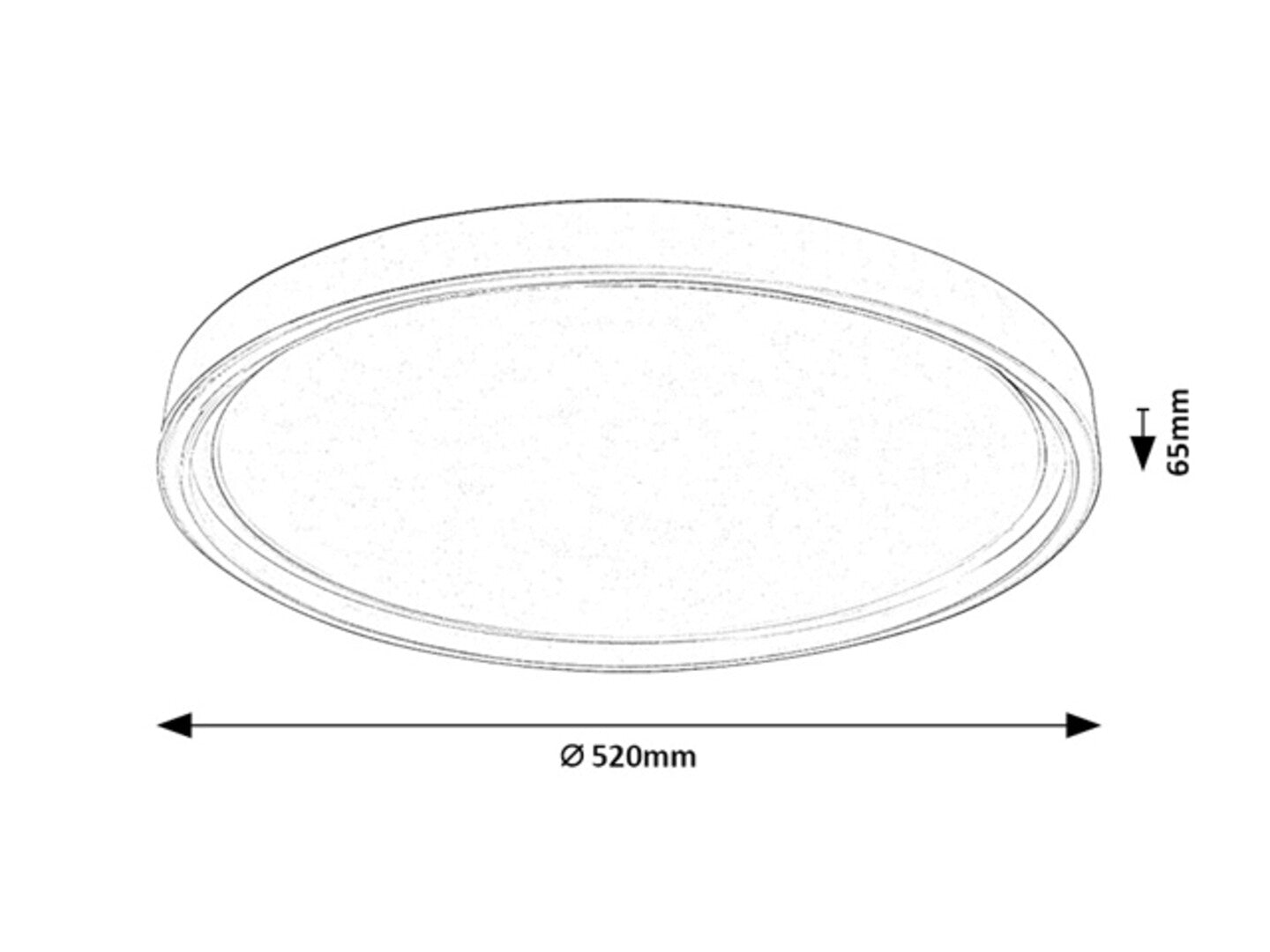 Plafoniera Rabalux Zerina White 75087