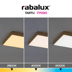 Plafoniera exterior Rabalux Tartu 77000