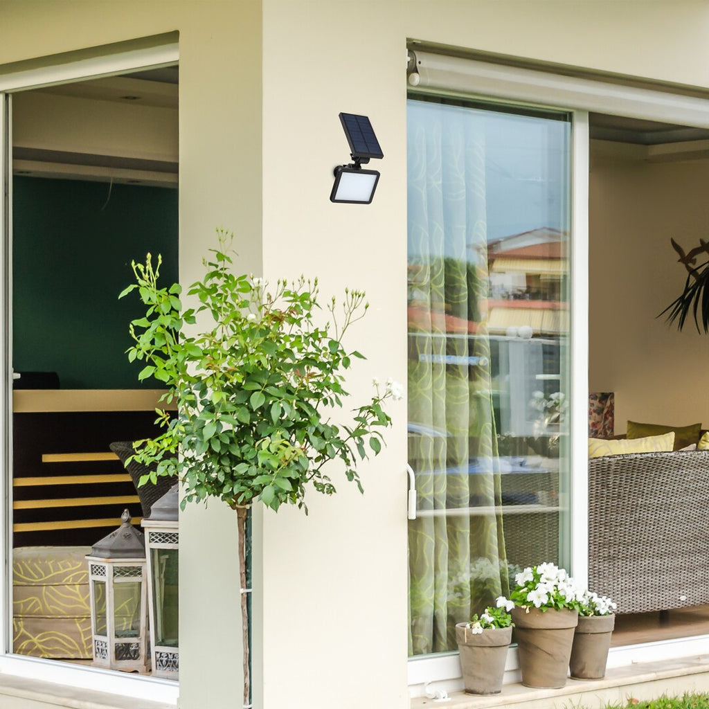 Proiector exterior fatade/plante solar Rabalux Kelna Black 77011