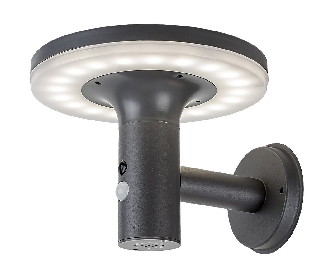 Aplica exterior solara Rabalux Alaska Anthracite 77017