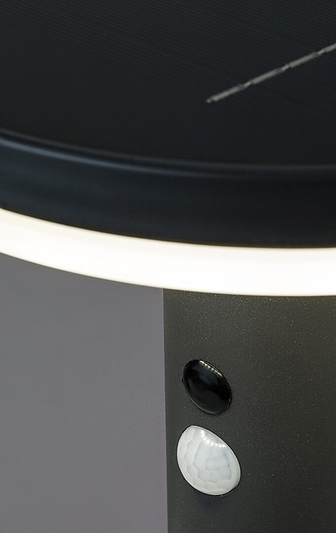 Aplica exterior solara Rabalux Alaska Anthracite 77017