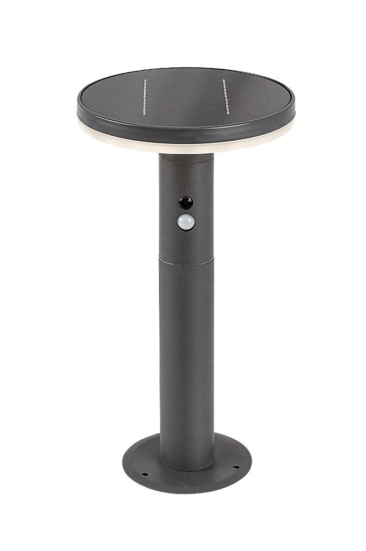 Stalp exterior solar Rabalux Alaska Anthracite 77018