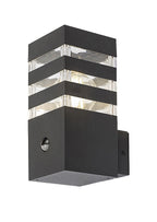 Aplica exterior cu senzor Rabalux Ankara Anthracite 77025