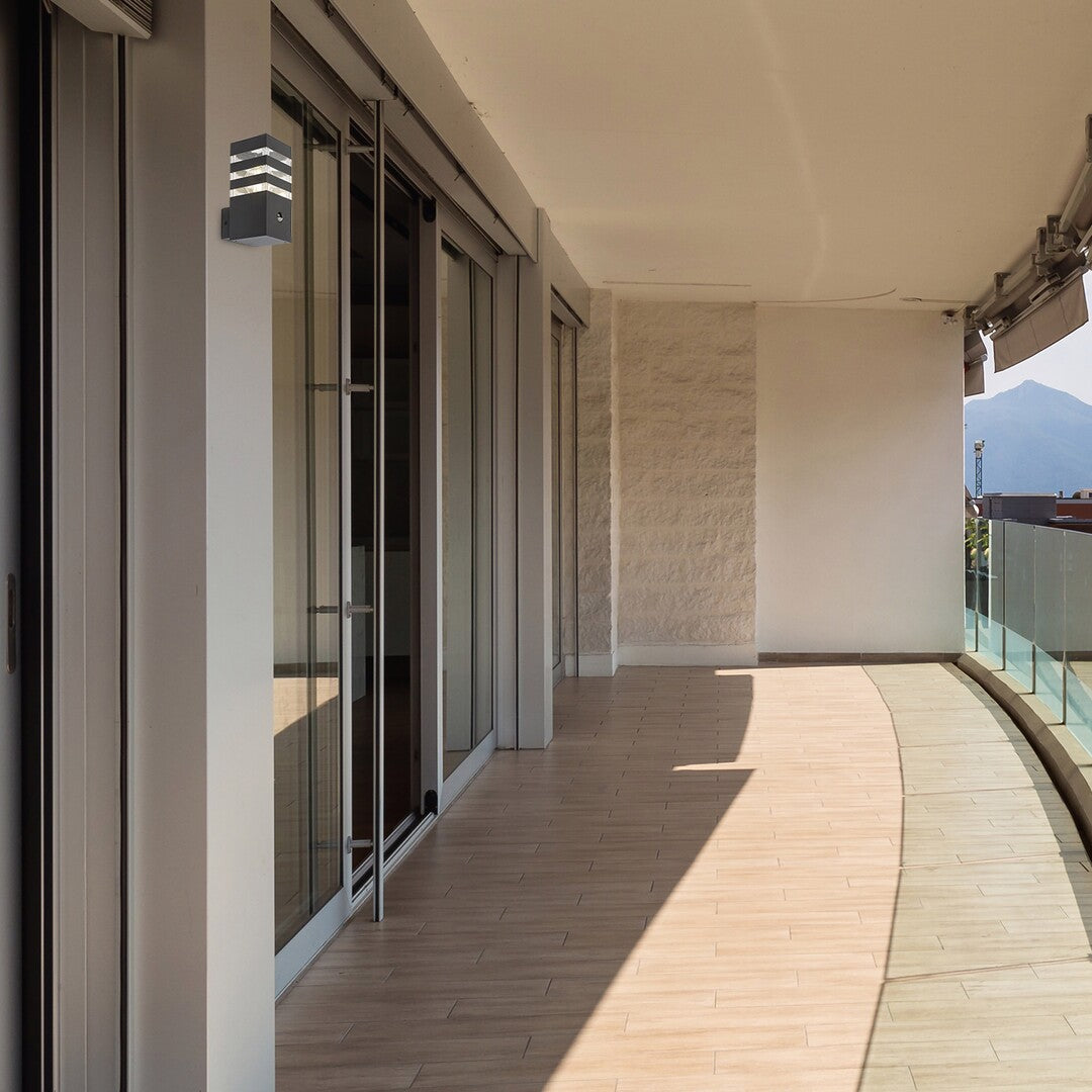 Aplica exterior cu senzor Rabalux Ankara Anthracite 77025