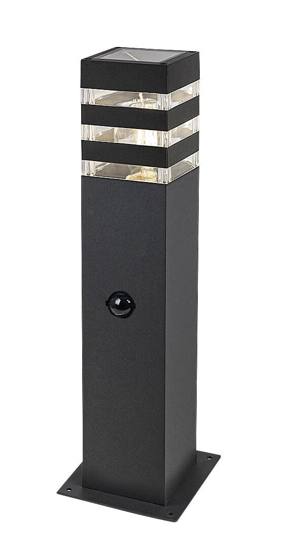 Stalp exterior cu senzor Rabalux Ankara Anthracite 77026