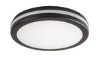 Plafoniera baie Rabalux Indre Black 77035