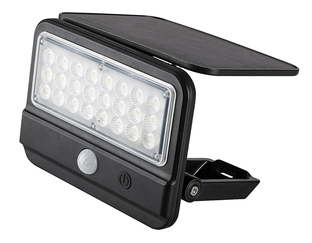 Proiector exterior solar Rabalux Flaxton Black 77040
