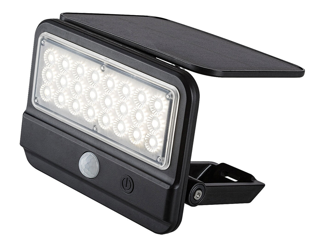 Proiector exterior solar Rabalux Flaxton Black 77040
