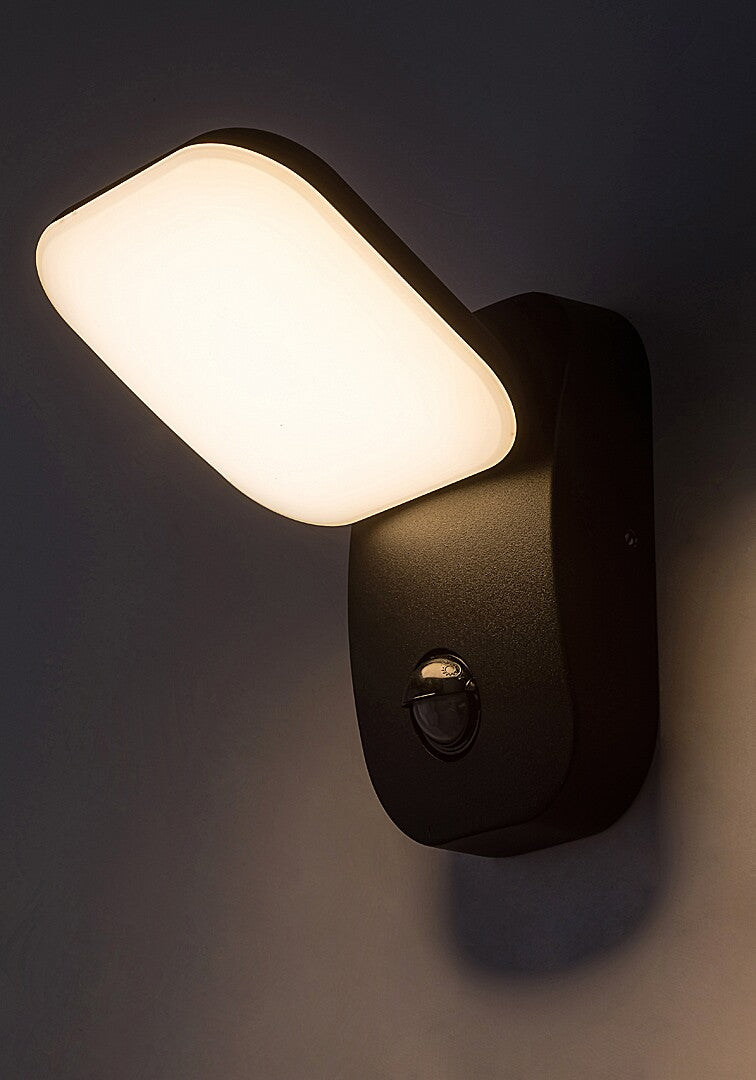 Aplica exterior cu senzor Rabalux Odiel Black 77058