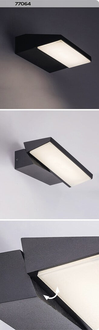 Aplica exterior Rabalux Senica Black 77064