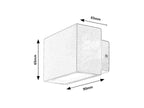 Aplica exterior Rabalux Mataro White 77074