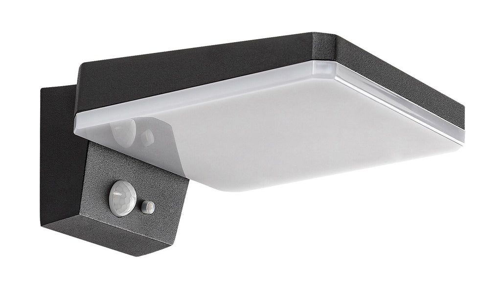 Aplica exterior solara Rabalux Lasset Black 77078