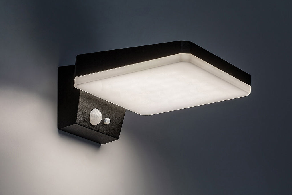 Aplica exterior solara Rabalux Lasset Black 77078