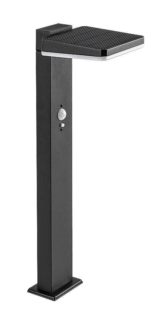 Stalp exterior solar Rabalux Lasset Black 77079