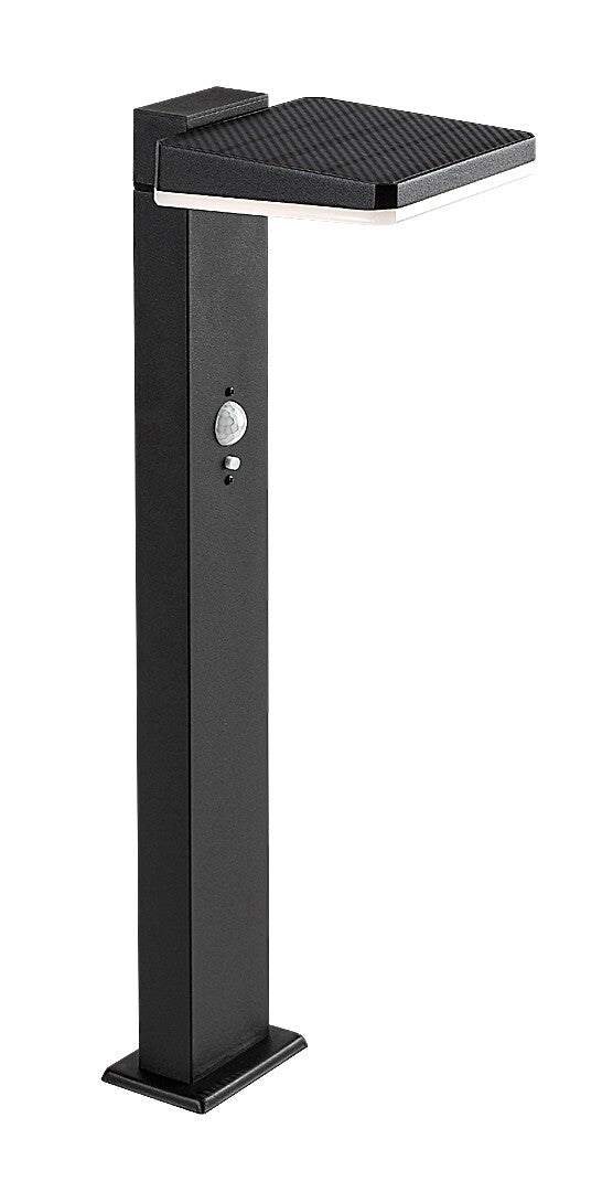 Stalp exterior solar Rabalux Lasset Black 77079
