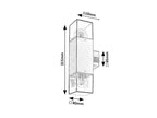 Aplica exterior Rabalux Loanda Black 77081
