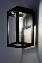 Aplica exterior cu senzor Rabalux Zernest  Black 77086