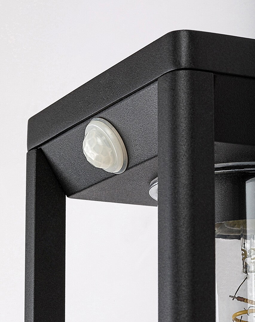 Aplica exterior cu senzor Rabalux Zernest  Black 77086