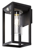 Aplica exterior cu senzor Rabalux Zernest  Black 77086