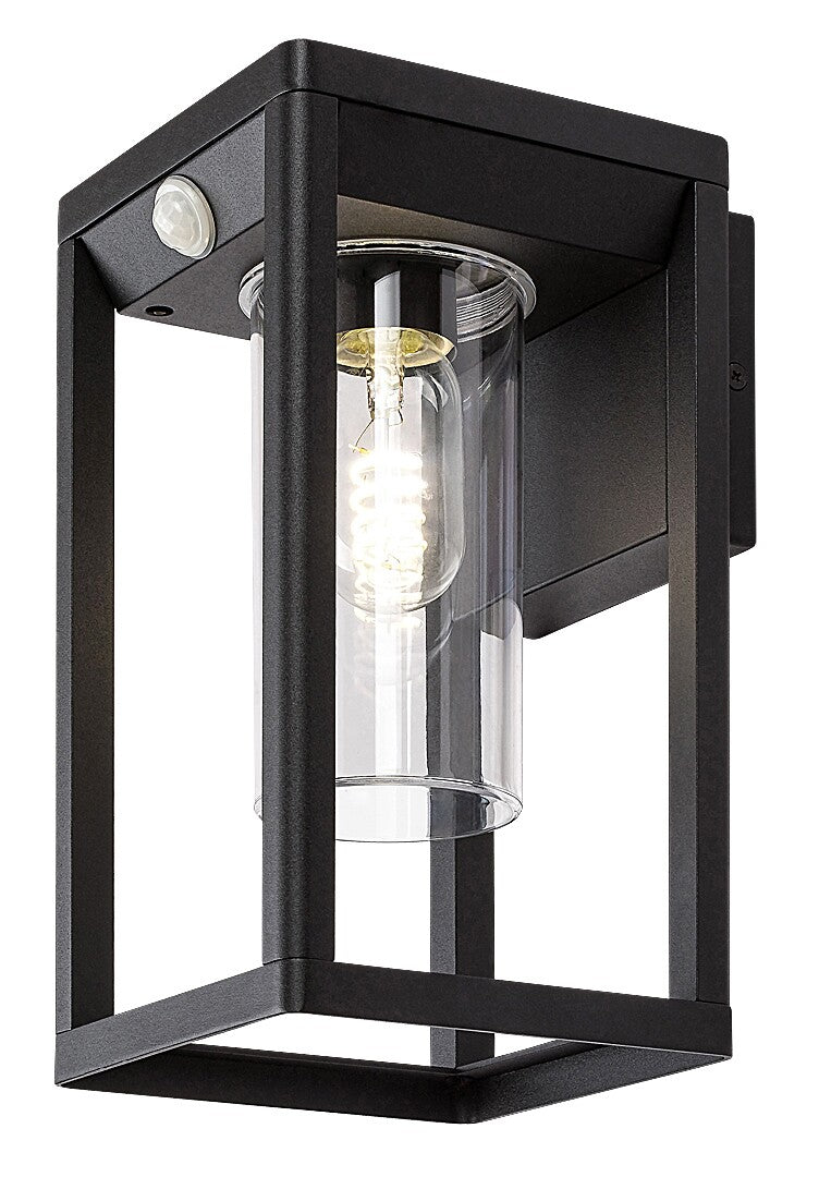 Aplica exterior cu senzor Rabalux Zernest  Black 77086