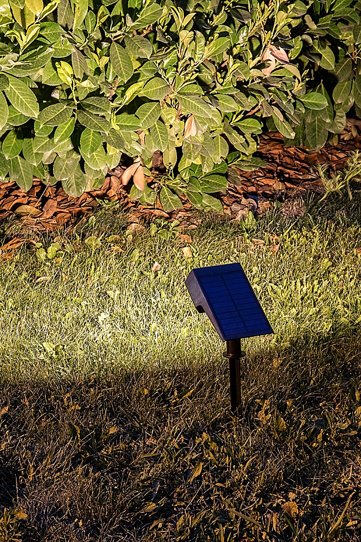 Proiector exterior fatade/plante solar Rabalux Nantes Black 77088