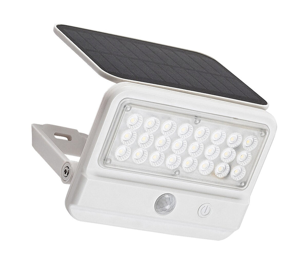 Proiector exterior solar Rabalux Flaxton White 77090