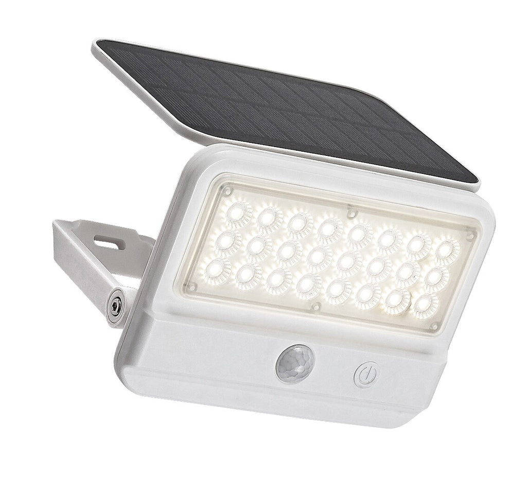 Proiector exterior solar Rabalux Flaxton White 77090