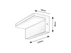Aplica exterior Rabalux Zaragoza Black 77092