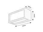 Aplica exterior Rabalux Lublin Black 77099
