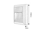 Aplica exterior Rabalux Trento Anthracite 77105