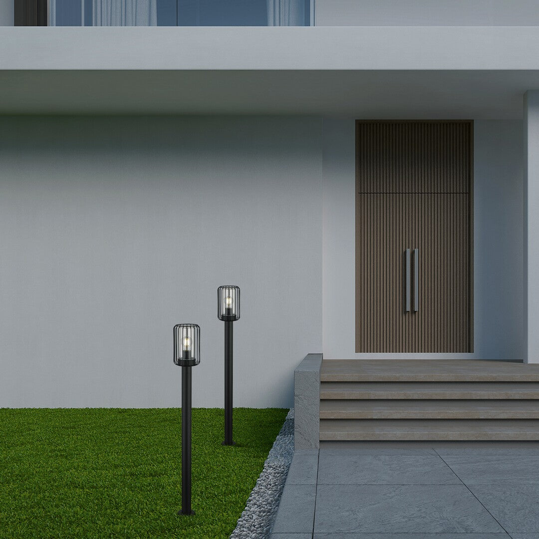 Stalp exterior Rabalux Tarpa Black 77108
