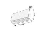 Aplica exterior Rabalux Ibar Black 77109
