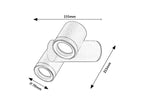 Aplica exterior Rabalux Enol Black 77111
