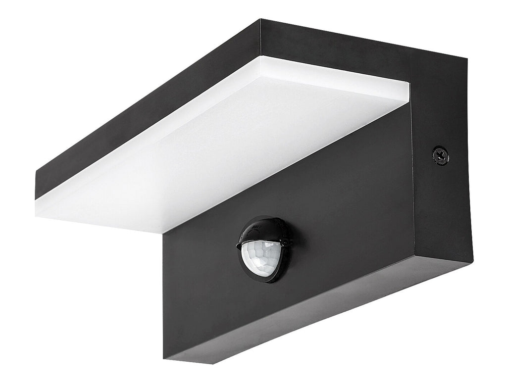 Aplica exterior cu senzor Rabalux Zaragoza Black 77115