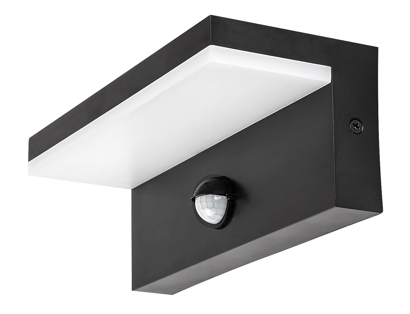 Aplica exterior cu senzor Rabalux Zaragoza Black 77115