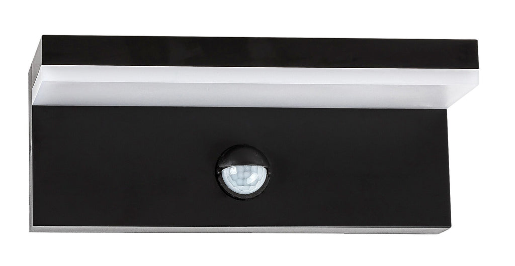Aplica exterior cu senzor Rabalux Zaragoza Black 77115